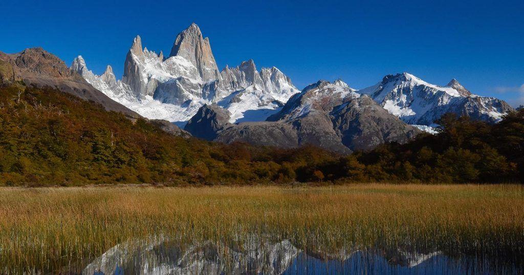 Snowcapped mountains of Patagonia. Image by Marc Thunis on Unsplash.