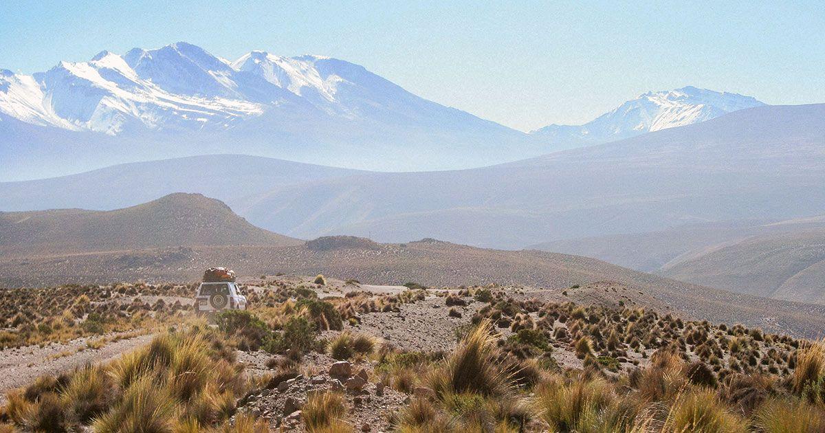 Driving through Salinas and Aguada Blanca National Reserve. Photo by Britt Fracolli.