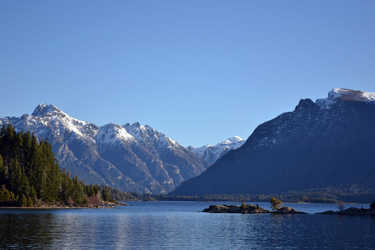 The beautiful Nahuel Huapi Lake in Argentina, one of the best places to visit in Argentina.