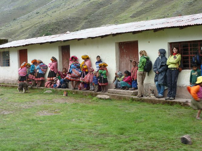 A local community in the Peruvian Andes