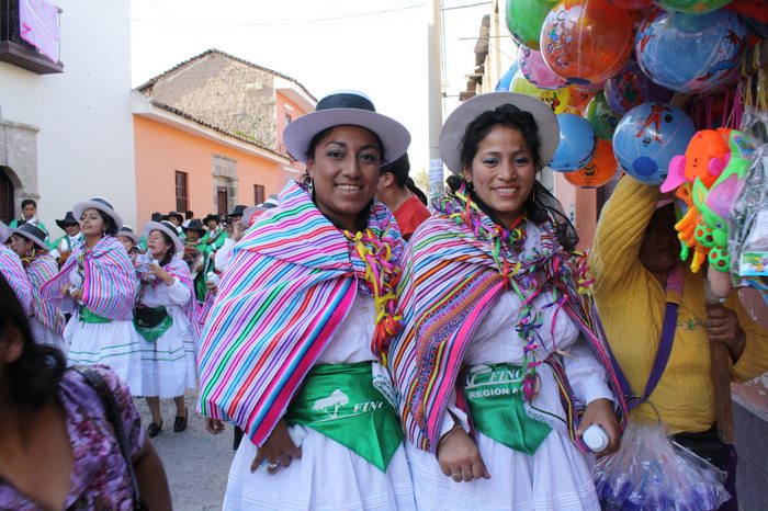 A festive Easter celebration in Ayacucho.
